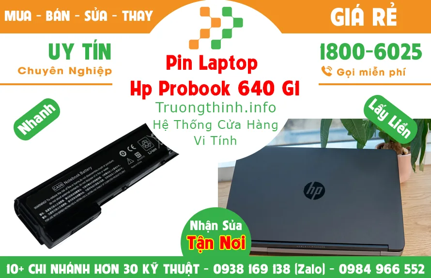 Mua Bán Pin Laptop Hp 640 G1 Giá Rẻ | Vi Tính Trường Thịnh