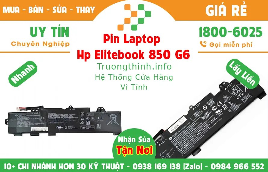 Mua Bán Pin Laptop Hp Elitebook 850 G6 Giá Rẻ | Vi Tính Trường Thịnh