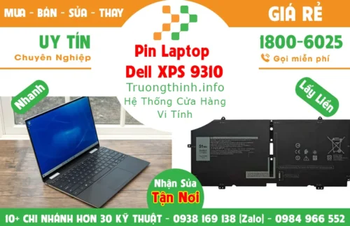 Pin Laptop Dell XPS 9310