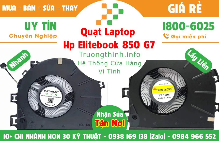 Quạt Laptop Hp Elitebook 850 G7 Giá Rẻ | Vi Tính Trường Thịnh