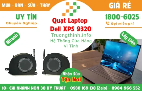 Quạt Laptop Dell XPS 9320