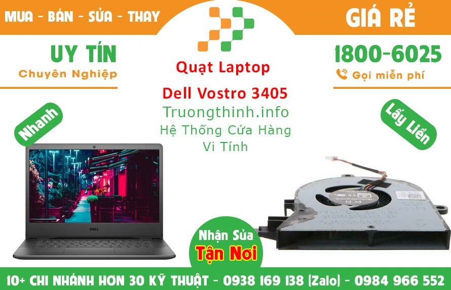 Thay Quạt Laptop Dell Latitude 3330