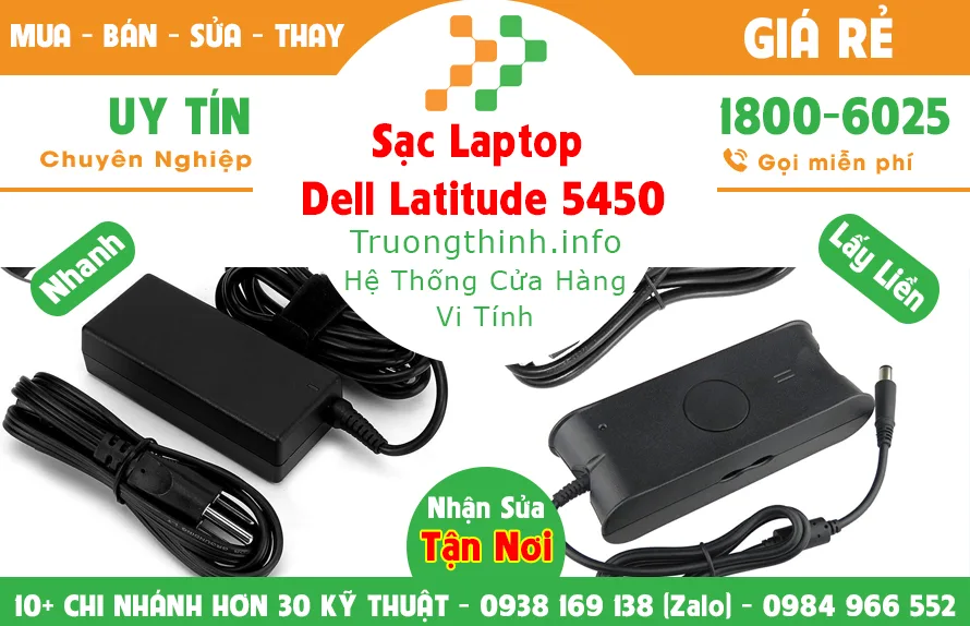 Sạc Laptop Dell Precision 5450 Giá Rẻ - Vi Tính Trường Thịnh