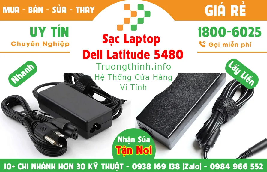 Sạc Laptop Dell Precision 5480 Giá Rẻ - Vi Tính Trường Thịnh