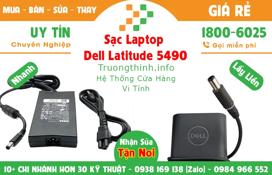 Sạc Laptop Dell Precision 5490 Giá Rẻ - Vi Tính Trường Thịnh