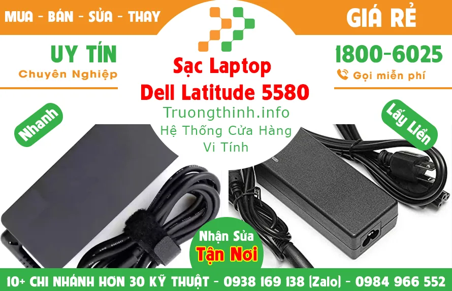 Sạc Laptop Dell Precision 5580 Giá Rẻ - Vi Tính Trường Thịnh