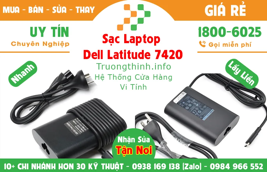 Sạc Laptop Dell Precision 7420 Giá Rẻ - Vi Tính Trường Thịnh