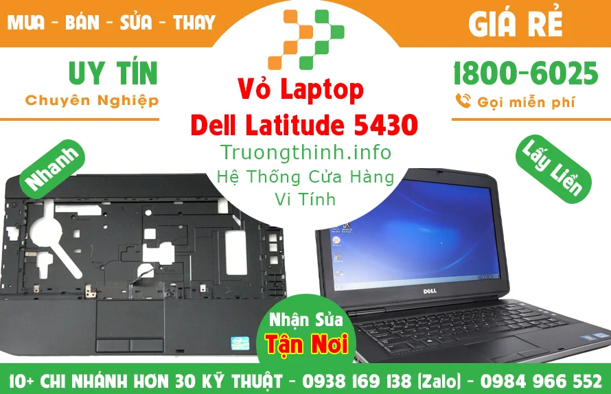 Vỏ Laptop Dell Latitude 5430 Giá Rẻ | Vi Tính Trường Thịnh