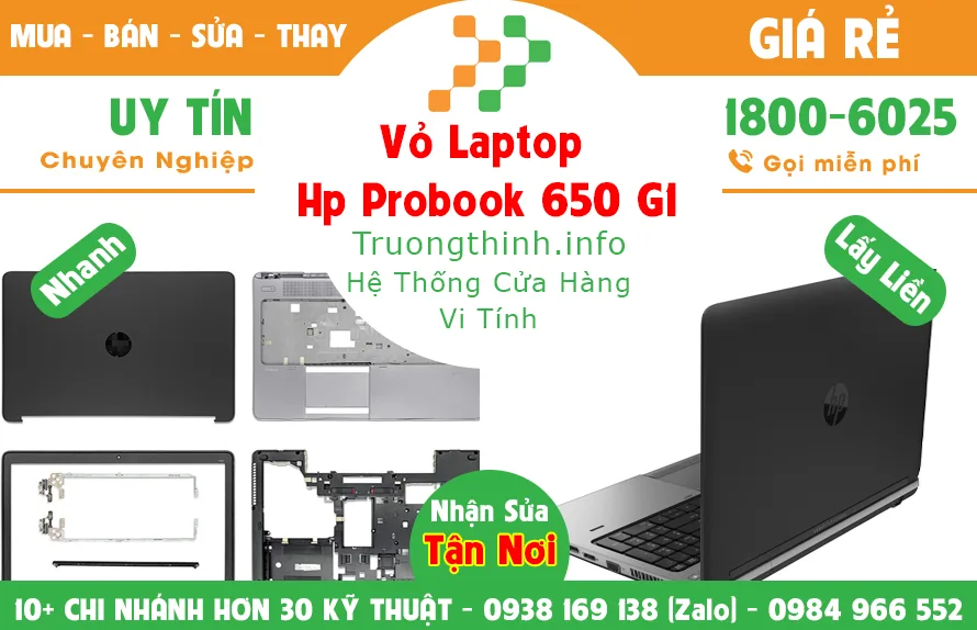 Vỏ Laptop Hp probook 650 G1 Giá Rẻ | Vi Tính Trường Thịnh