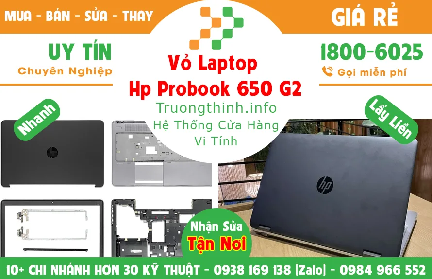 Vỏ Laptop Hp probook 650 G2 Giá Rẻ | Vi Tính Trường Thịnh