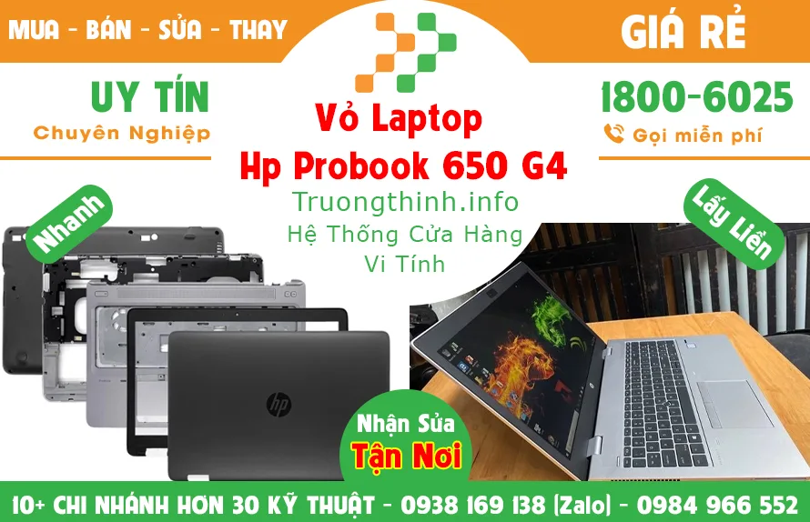 Vỏ Laptop Hp probook 650 G4 Giá Rẻ | Vi Tính Trường Thịnh