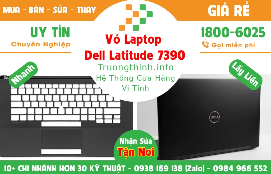 Vỏ Laptop Dell Latitude 7390 Giá Rẻ | Vi Tính Trường Thịnh