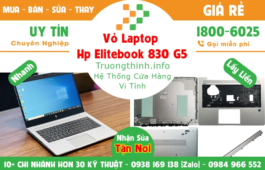 Vỏ Laptop Hp Elitebook 830 G5 Giá Rẻ | Vi Tính Trường Thịnh