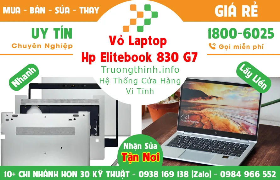 Vỏ Laptop Hp Elitebook 830 G7 Giá Rẻ | Vi Tính Trường Thịnh