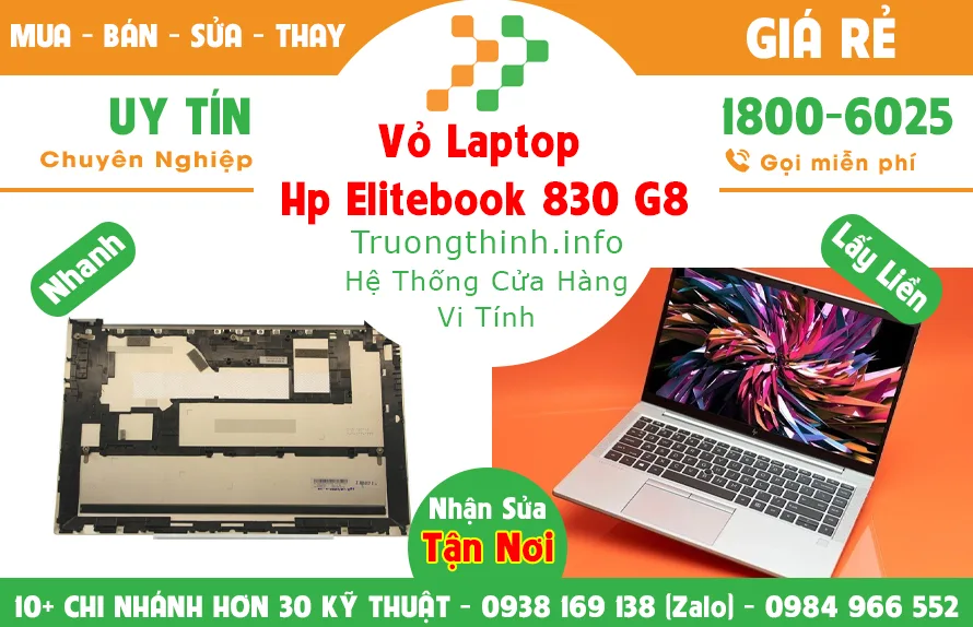 Vỏ Laptop Hp Elitebook 830 G8 Giá Rẻ | Vi Tính Trường Thịnh