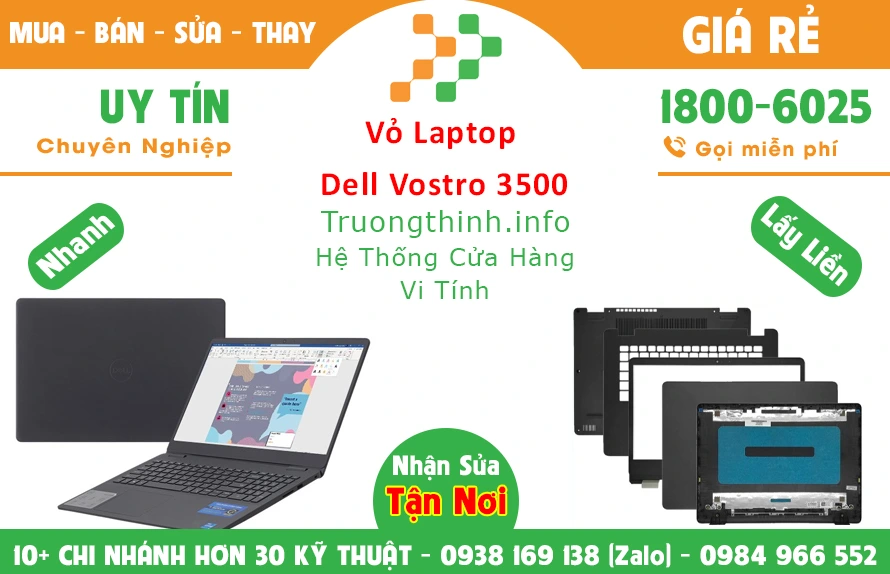 Vỏ Laptop Dell Vostro 3500