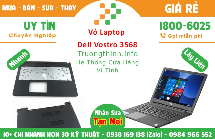 Vỏ Laptop Dell Vostro 3568