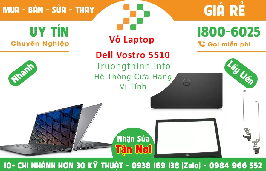 Vỏ Laptop Dell Vostro 5510