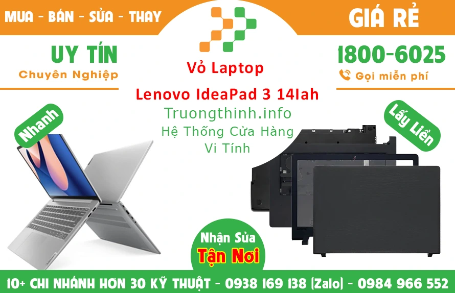 Vỏ Laptop Lenovo Ideapad 3 14Iah