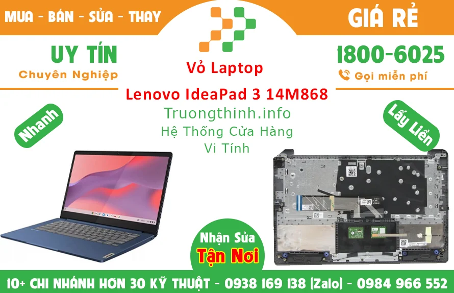 Vỏ Laptop Lenovo Ideapad 3 14M868