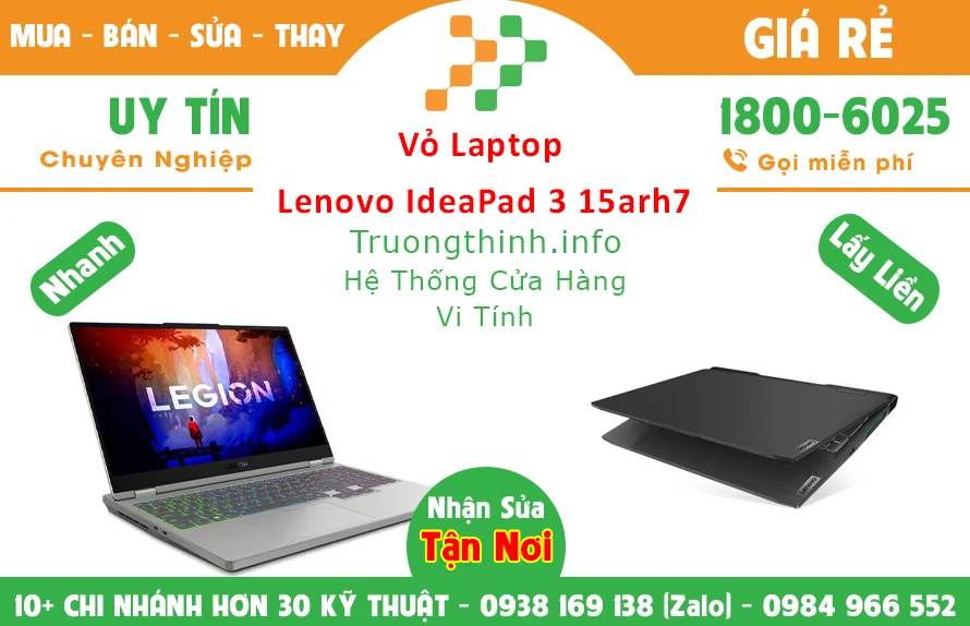 Vỏ Laptop Lenovo Ideapad 3 15Arh7