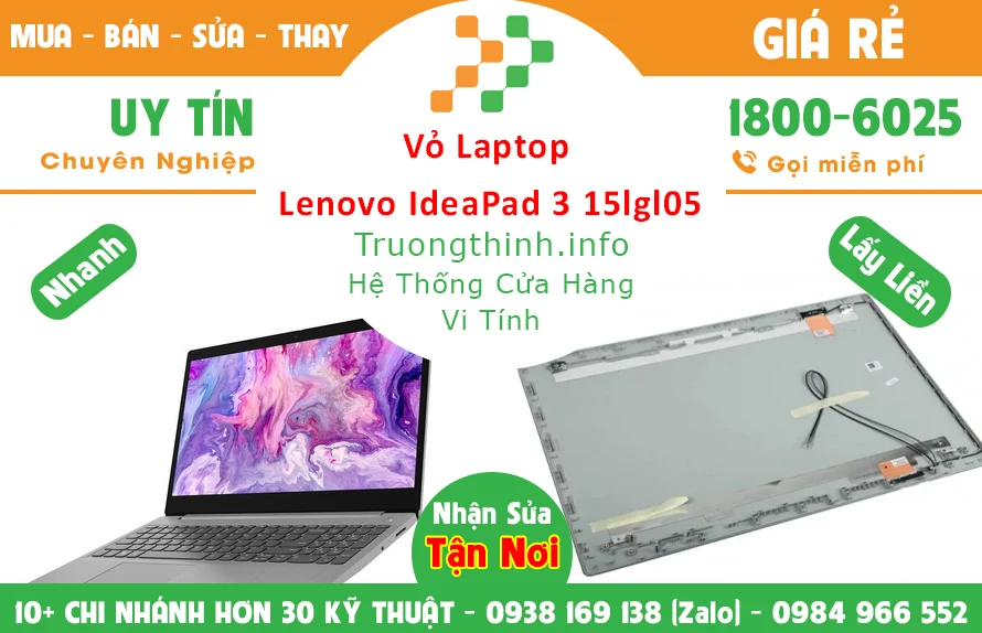 Vỏ Laptop Lenovo Ideapad 3 15Lgl05