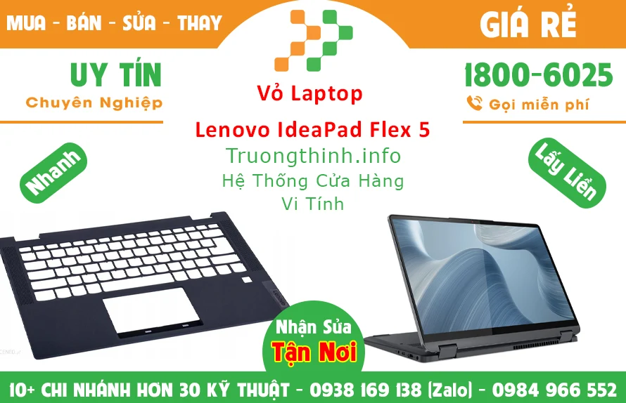 Vỏ Laptop Lenovo Ideapad Flex 5