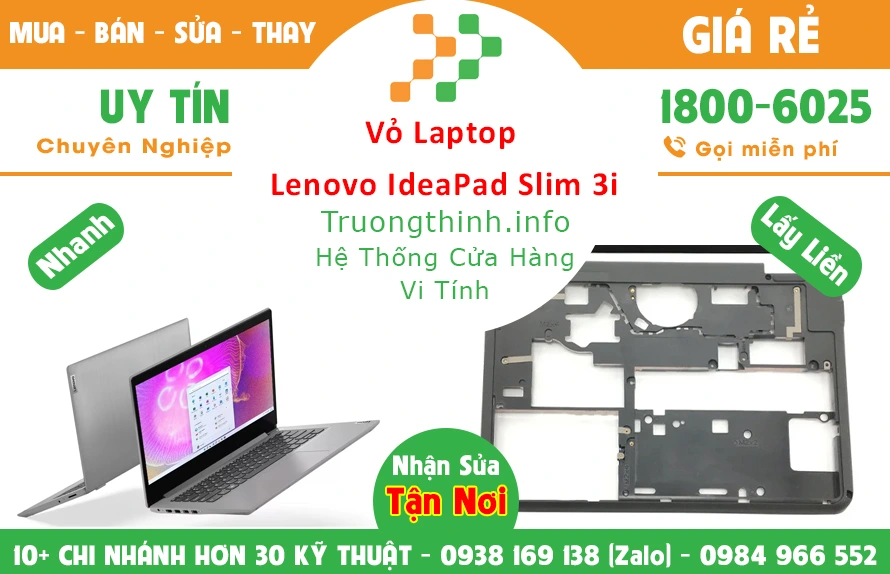 Vỏ Laptop Lenovo Ideapad Slim 3i