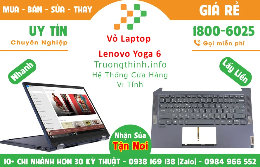 Vỏ Laptop Lenovo Yoga 6