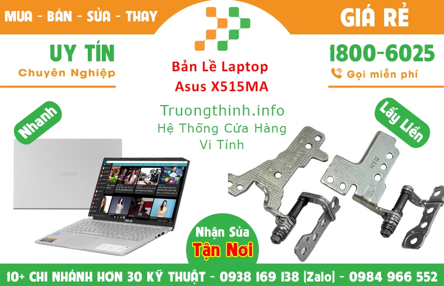 Bản lề Laptop Asus X515MA