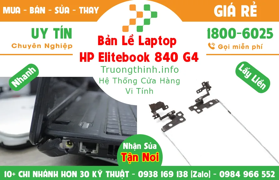 Bản Lề Laptop Hp Elitebook 840 G4 Giá Rẻ | Vi Tính Trường Thịnh