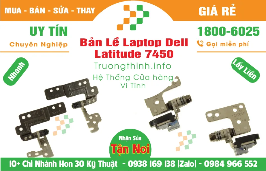 Mua Bán Bản Lề Laptop Dell Latitude 7490 | Vi Tính Trường Thịnh