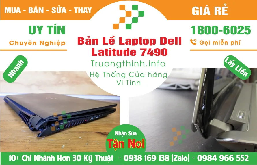 Mua Bán Bản Lề Laptop Dell Latitude 7490 | Vi Tính Trường Thịnh