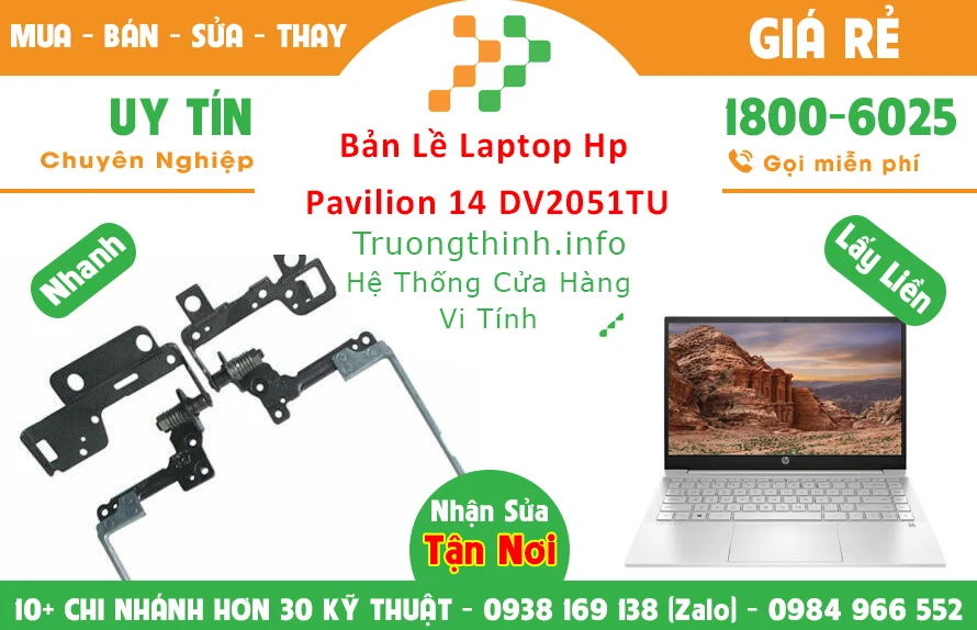 Bán Bản lề Laptop Hp Pavilion 14-DV2051TU