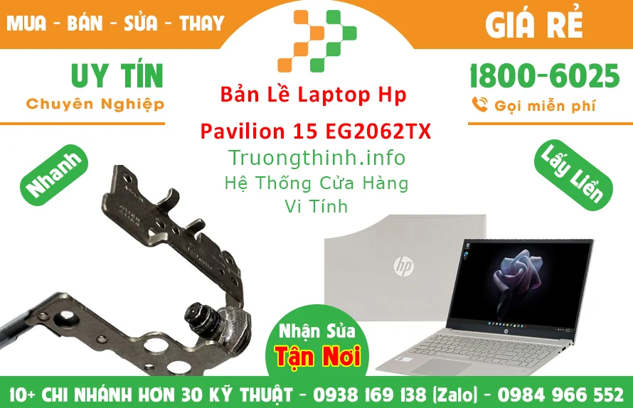 Bán Bản lề Laptop Hp Pavilion 15 EG2062TX