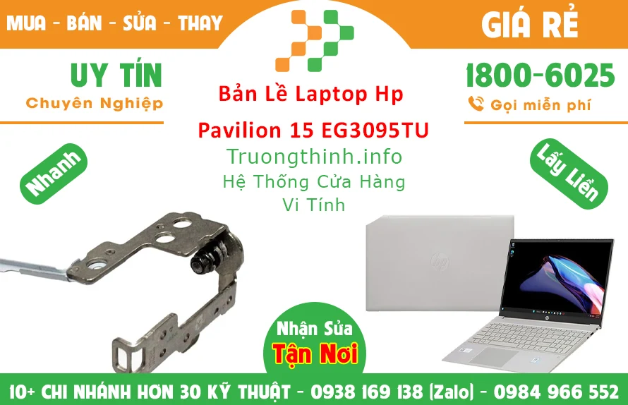 Bán Bản lề Laptop Hp Pavilion 15 EG3095TU