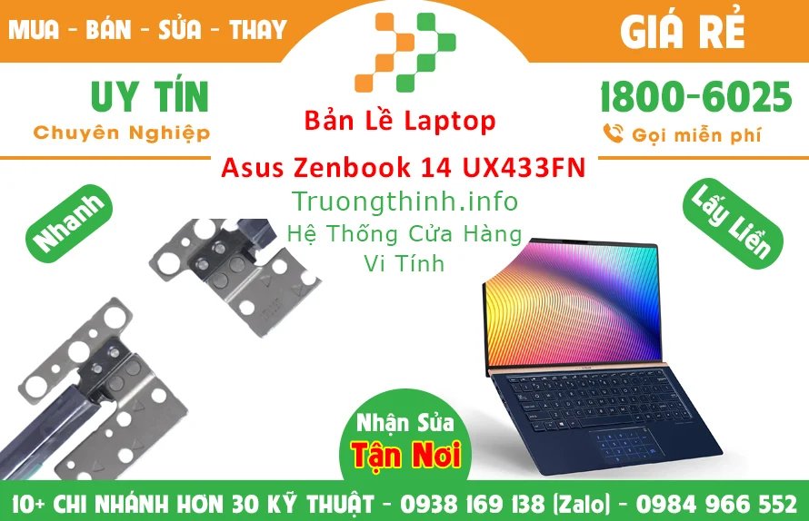 Bán Bản lề Laptop Asus Zenbook 14 UX433FN TPHCM