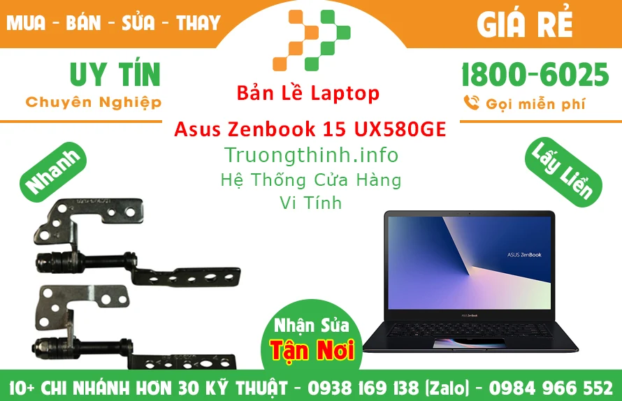 Bán Bản lề Laptop Asus Zenbook 15 UX580GE TPHCM