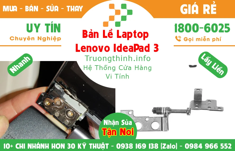 Bán Bản lề Laptop Lenovo Ideapad 3