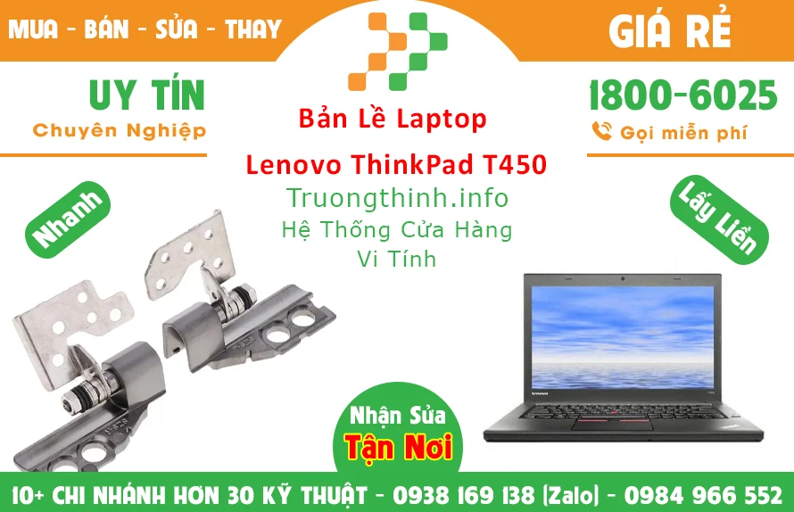 Bán Bản lề Laptop Lenovo ThinkPad T450