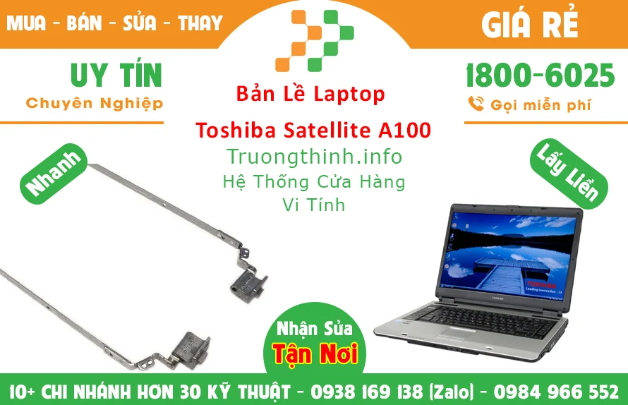 Bán Bản lề Laptop Toshiba Satellite A100 TPHCM