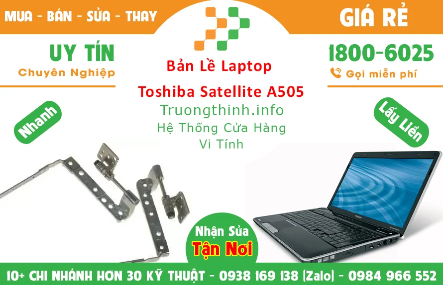 Bán Bản lề Laptop Toshiba Satellite A505 TPHCM