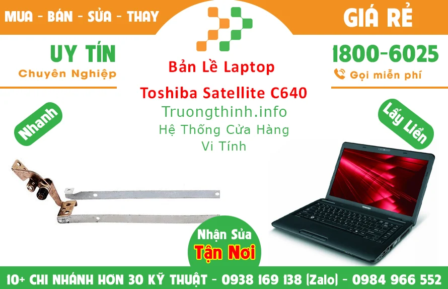 Bán Bản lề Laptop Toshiba Satellite C640 TPHCM