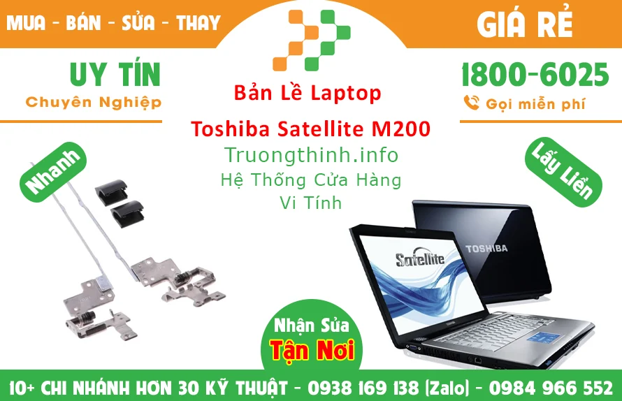 Bán Bản lề Laptop Toshiba Satellite M200 TPHCM