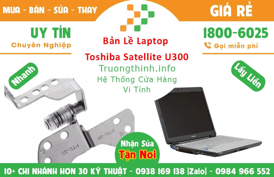 Bán Bản lề Laptop Toshiba Satellite U300 TPHCM