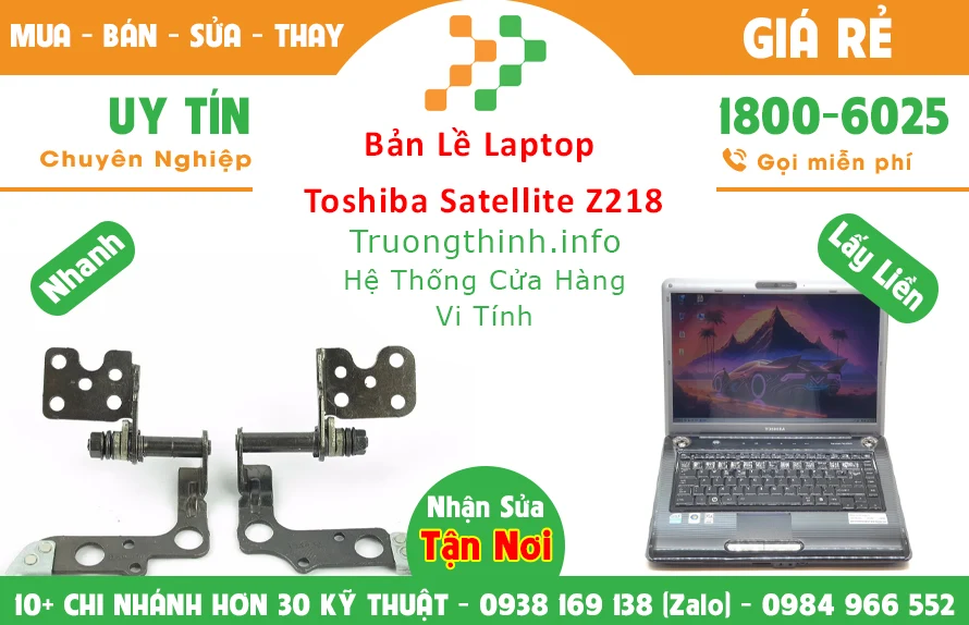 Bán Bản lề Laptop Toshiba Satellite Z218 TPHCM