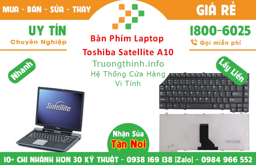 Tại sao nên sử dụng bán bàn phím laptop toshiba Trường Thịnh Group