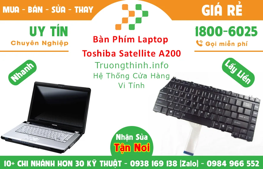 Tại sao nên sử dụng bán bàn phím laptop toshiba Trường Thịnh Group