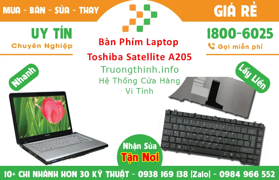 Tại sao nên sử dụng bán bàn phím laptop toshiba Trường Thịnh Group