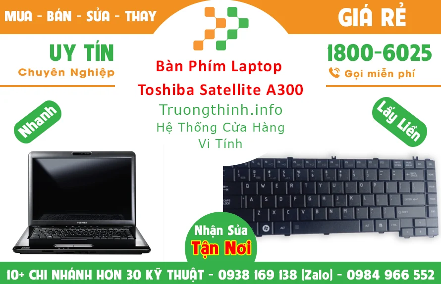 Tại sao nên sử dụng bán bàn phím laptop toshiba Trường Thịnh Group